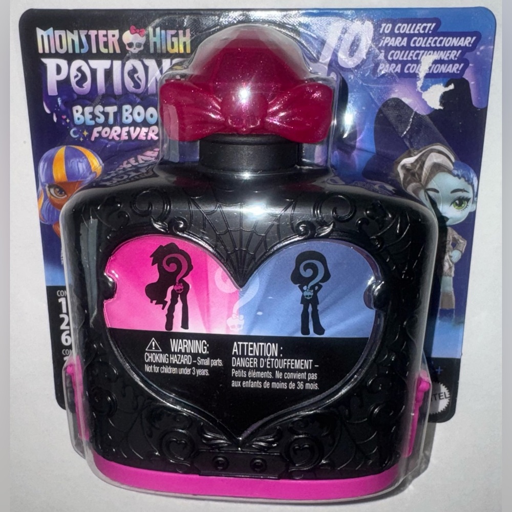 Monster High Potions Best Boos Forever Mini Doll, Surprise Character Figures